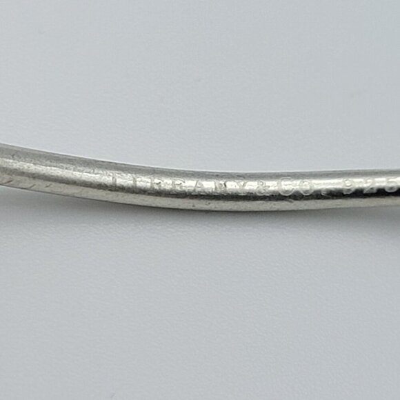 Tiffany & Co. Double Heart Open Cuff Bracelet Sterling Silver 925 8 Inch Sizable - Picture 4 of 11